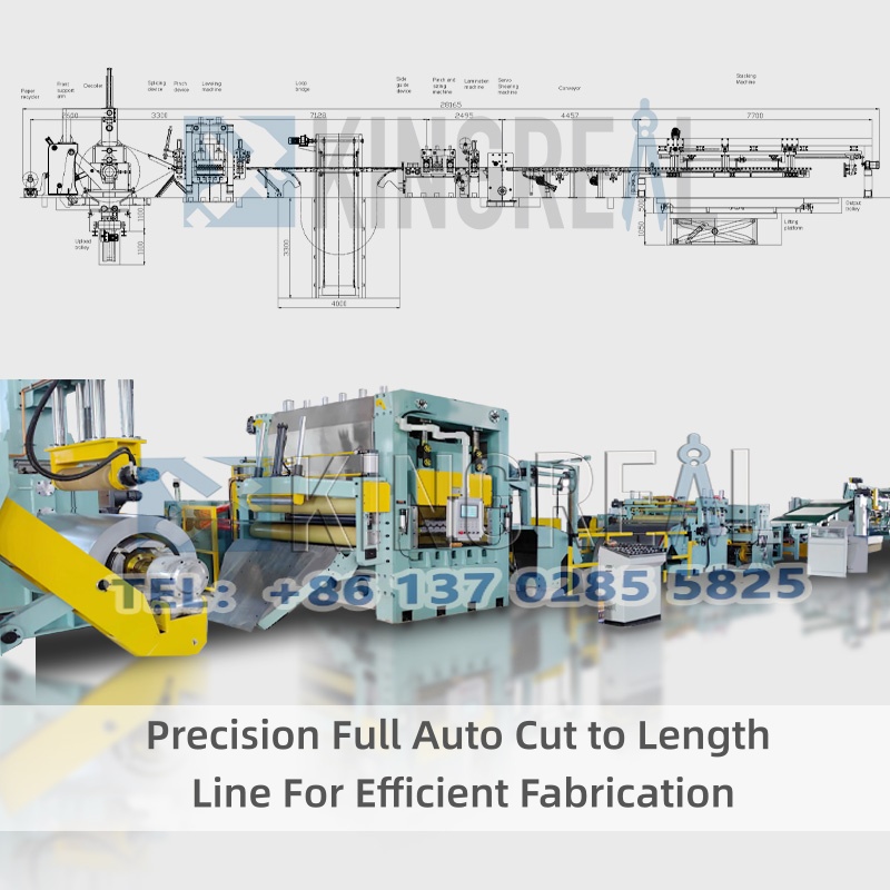 قطع تلقائي كامل دقيق لخط الطول من أجل تصنيع فعال