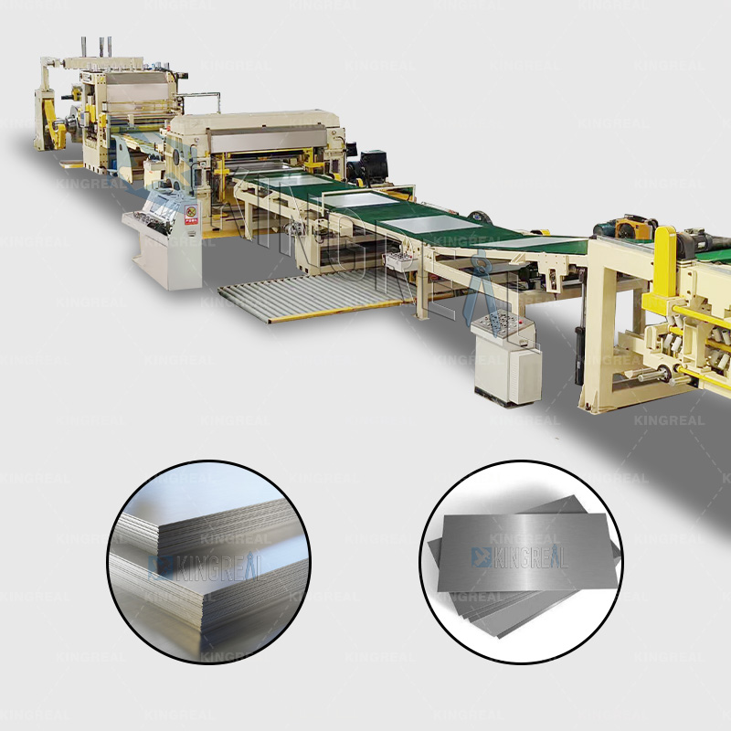 آلة القطع بالطول مع القص الطائر
