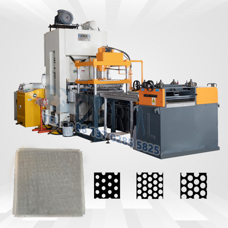 خط إنتاج المعادن المثقبة الأوتوماتيكي الكامل