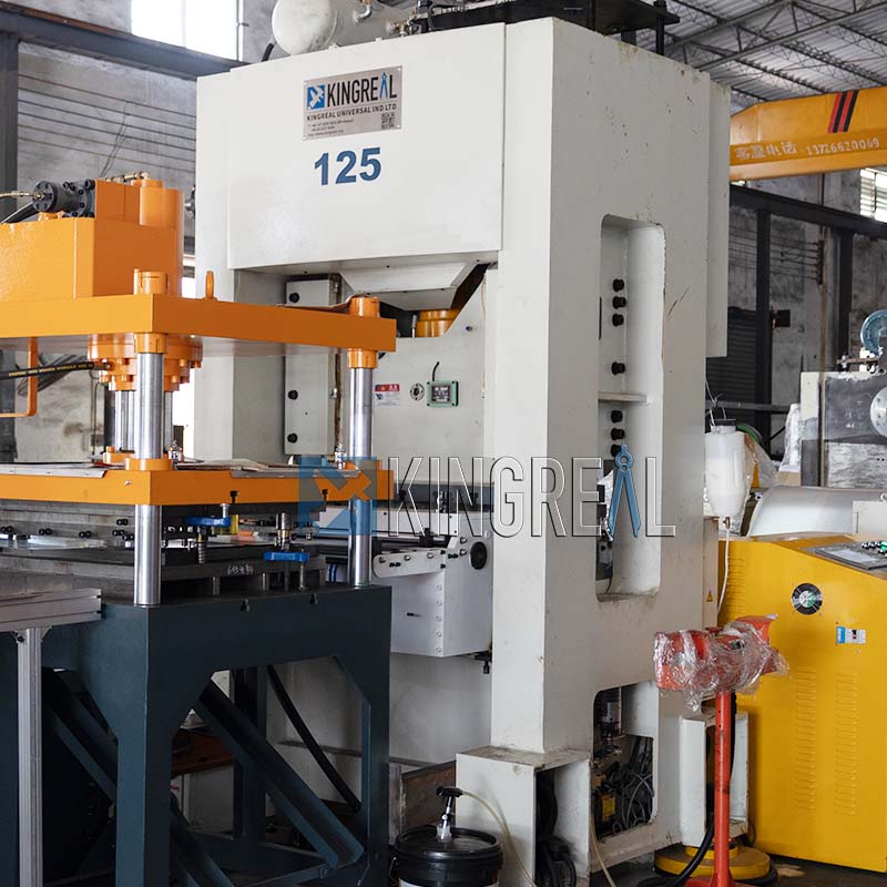 metal ceiling tile perforation line