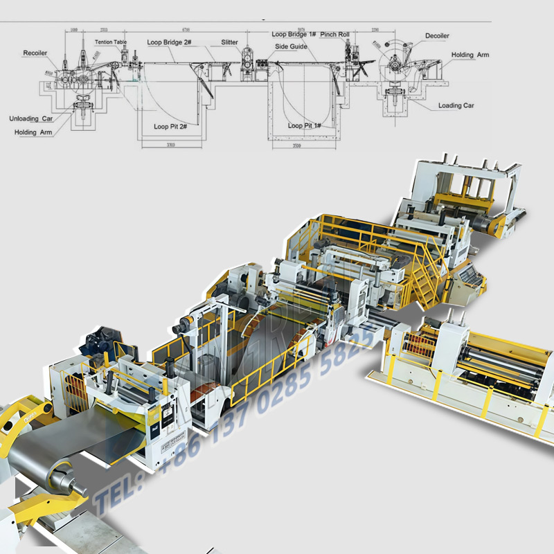 metal slitting line
