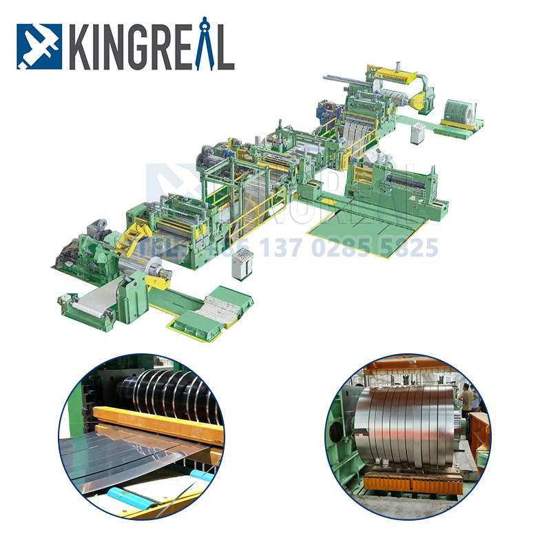 آلة قطع اللفائف المعدنية