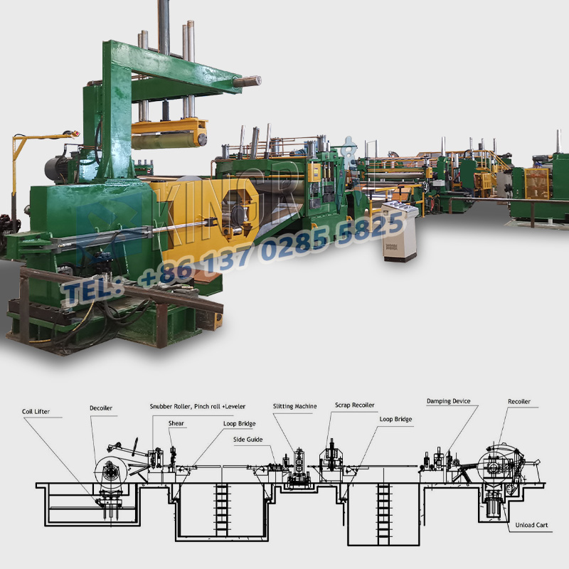 آلة قطع لفائف الفولاذ المقاوم للصدأ